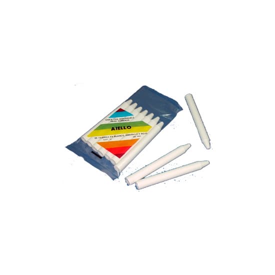 TIZA BLANCACOLOR X 12 UND